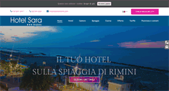 Desktop Screenshot of hotelsararimini.com