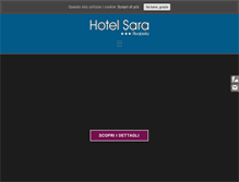 Tablet Screenshot of hotelsararimini.com